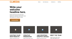 Desktop Screenshot of clmedia.co.uk