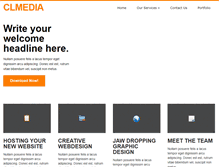 Tablet Screenshot of clmedia.co.uk